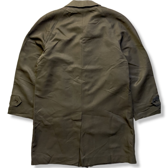 Men's Cotton Car Coat Black - Picture 4 of 13